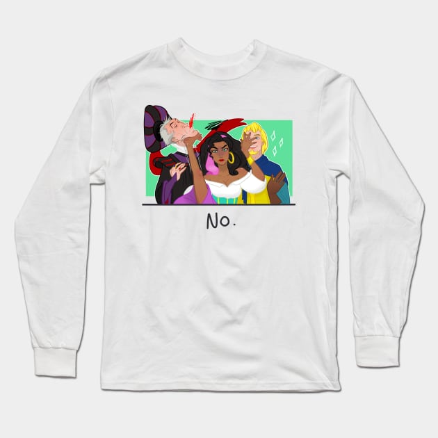 Mad Esme Long Sleeve T-Shirt by Mo-Machine-S2